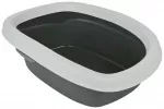 Kačių tualetas : Trixie Carlo Litter Tray 31*14*43cm, pilka | &scaron;viesiai pilka