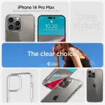 Spigen Crystal Hybrid, crystal clear - iPhone 14 Pro Max