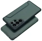 Razor knyginio tipo telefono dėklas Samsung Galaxy A16 5G (A166) žalias