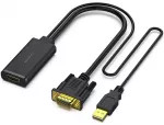 Benfei adapteris | VGA į HDMI | juodas