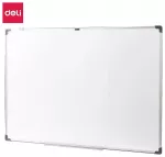 Magnetinė lenta Deli, 90 x 120 cm., aliuminis rėmas, baltos spalvos