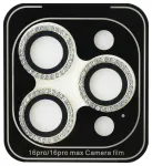 Guess Fixed Glliter Protective Lens Aizsargstikls priek&scaron; Kameru objektīviem Apple iPhone 16 Pro/16 Pro Max
