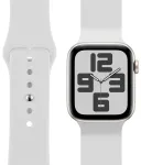 OBAL:ME Silicone Strap Silikona siksniņa priek&scaron; Apple Watch 38-41mm S-M / balts