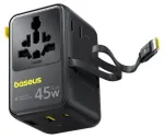Baseus PicoGo AG11 Fast Universal 45W Tīkla lādētājs / kosmiski melns