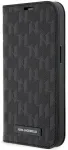 Karl Lagerfeld KLBKP14LSAKLHPK Book Case Plan&scaron;etdatoru maciņ&scaron; priek&scaron; iPhone 14 Pro 6.1" / melns