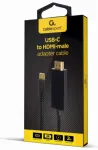 Gembird A-CM-HDMIM-02 USB-C - HDMI kabelis 4K@60Hz 2m / melns
