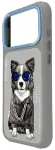 NIMMY case GLASSES COOL DOG for IPHONE 18 Pro/17 Pro grey