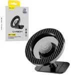 Blavec BH-16B Carbon magnetinis automobilinis telefono laikiklis su prisiurbtuku suderinamas su MagSafe juodas