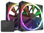 Ventiliatorius Nzxt F140 RGB 2 vnt. + Hub (RF-R14SF-B1)