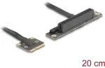DELOCK Adapteris Mini PCIe jungtis į PCIe 3.0 x8 lizdą 90&deg;