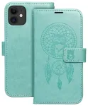 MEZZO dreamcatcher knyginio tipo telefono dėklas iPhone 11 žalias