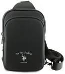 Torebka na telefon US Polo Petit Pique    Crossbody Arch czarny