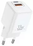 Remax BATT RP-U26 kelioninis įkroviklis | 33W | PD, QC | USB-A, USB-C | baltas