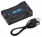RoGer Signāla Pārveidotājs no SCART uz HDMI (+Audio) Melns
