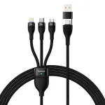 Baseus 3in1 USB 100W Kabelis 1.2m