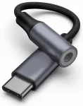 RoGer USB-C uz AUX 3,5mm Digitālais audio adapteris priek&scaron; tālruņiem Samsung, Google, OnePlus(DAC 24 bit 48KHz)