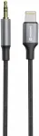 Swissten Audio Adapter Textile Lightning - 3.5mm Vads 1.5m