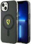 Ferrari FEHMP14MURKK iPhone 14 Plus 6,7" juodas|black kietas dėklas Translucent Magsafe