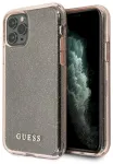 Guess GUHCN65PCGLPI Hardcase Glitter Aizsargapvalks priek&scaron; iPhone 11 Pro Max / rozā
