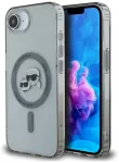 Karl Lagerfeld IML Metal Karl & Choupette Heads MagSafe Aizsargapvalks priek&scaron; iPhone 16e/17e / melns