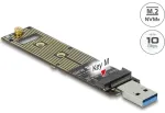 Delock DELOCK Konverteris M.2 NVMe PCIe SSD su USB 3.1 Gen 2 lizdu