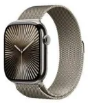 I&scaron;manusis laikrodis Apple Watch Series 10 LTE 46mm natūralaus titano korpusas su natūralia Milano apyranke - M/L