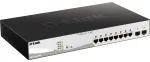 Perjungiklis DGS-1210-10MP 8GE PoE 2SFP jungiklis