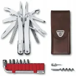 Victorinox Victorinox Swiss Tool Spirit X Plus, Nerūdijantis plienas, Oda, Nerūdijantis plienas, 105 mm, 18 mm, 210 g