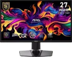 MSI MAG 272QPDE QD-OLED X24 67,3 cm (26,5 colio), Black, WQHD, HDMI, DP, USB-C, 240Hz ekranas