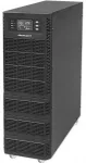 Qoltec Uninterruptible Power Supply UPS | 10kVA | 10000W | Power factor 1.0 | LCD | EPO | USB | On-line