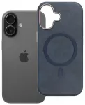 Gentleman Mag telefono dėklas su MagSafe palaikymu iPhone 17 mėlynas