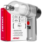 Cordless car vacuum cleaner HEPA AMiO-03693