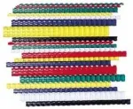Plastmasas spirāles Fellowes &Oslash;28mm, 50gab/iep, baltas
