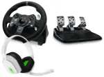 Logitech G920 Wheel + Xbox Astro A10 Austiņas Xbox Spēļu Garnitūras komplekts