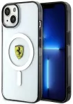 Ferrari FEHMP14MURKT iPhone 14 Plus 6,7" permatomas|skaidrus kietas dėklas Outline Magsafe