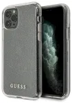 Guess GUHCN65PCGLSI Hardcase Glitter Aizsargapvalks priek&scaron; iPhone 11 Pro Max / sudraba