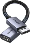 UGREEN DP133 Adapter DisplayPort (male) - HDMI (female) Adapteris 4K@30Hz 0.2m