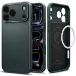 Spigen Thin Fit telefono dėklas su MagSafe palaikymu iPhone 17 Pro | iPhone 18 Pro žalias