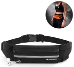 Wozinsky expandable running belt black (WRBBK1)