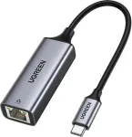 UGREEN CM199 USB-C uz RJ-45 Ethernet adapteris 1Gbps / pelēks