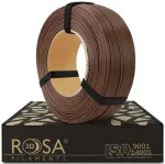 Filament PLA chocolate brown 1.75mm 1kg refill Rosa3D
