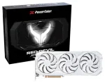 Vaizdo plok&scaron;tė Power Color Red Devil Spectral White Radeon RX 9070 XT 16GB GDDR6 (RX9070XT 16G-E/OC/WHITE)
