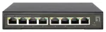 Switch LevelOne LevelOne GES-2108P valdomas L2 Gigabit Ethernet (10/100/1000) tinklo jungiklis su PoE Black