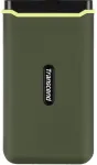 Transcend ESD380C - 1000 GB - USB Typ-A auf USB Typ-C - 3.2 Gen 2 (3.1 Gen 2) - 2000 MB/s - Passwortschutz - Gr&uuml;n (TS1TESD380C)