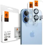 Spigen Optik Pro Glas.TR "EZ FIT" Camera Protector 2pcs for iPhone 17 / 16 / 16 Plus blue