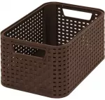 Dėžutė Style S 28,5x19,4x13cm tamsiai rudas