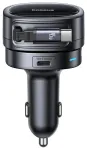 Baseus PrimeTrip VR1 automobilinis įkroviklis | 60W | USB-A, USB-C | su USB-C į USB-C laidu komplekte | juodas
