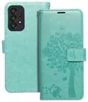 MEZZO tree knyginio tipo telefono dėklas Samsung Galaxy A33 5G (A336) žalias