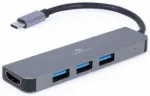 Gembird USB Type-C 2in1 Multi-port Adapters (Hub + HDMI) Hubs