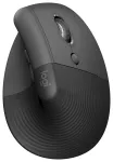Logitech Lift Vertical Ergonomic Mouse for Business Bezvadu pele 2.4GHz + Bluetooth